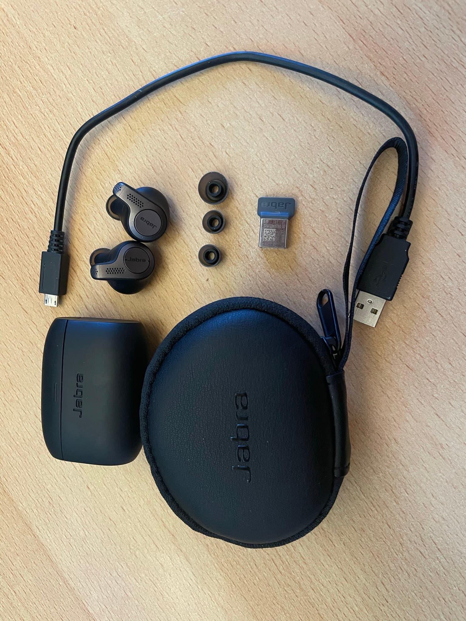 How to connect online jabra 65t to iphone