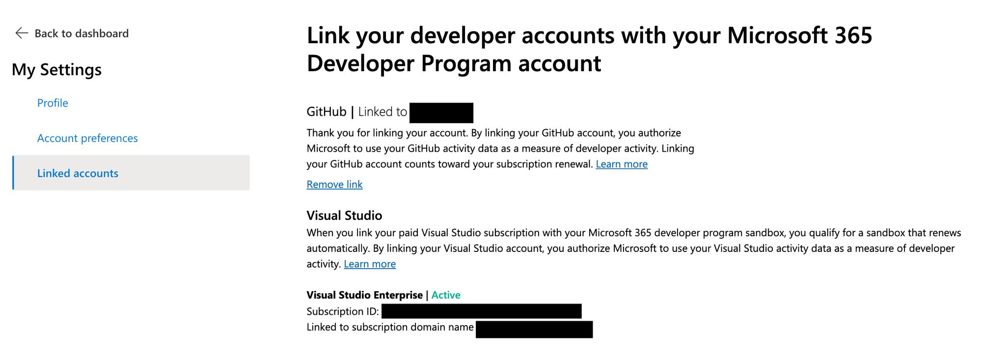 Get a never-expiring M365 Developer Program tenant with a Visual Studio Subscription